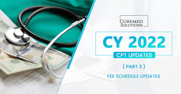 CPT Updates CY 2022 (Part 3) Fee Schedule Updates